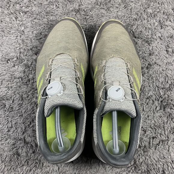 Adidas S2G BOA FW6313 Men\'s US 11 Golf Shoes Gray Solar Yellow Athletic Sneakers main image 8